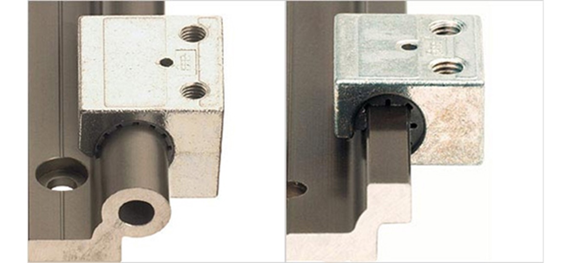 Single rails linear guide